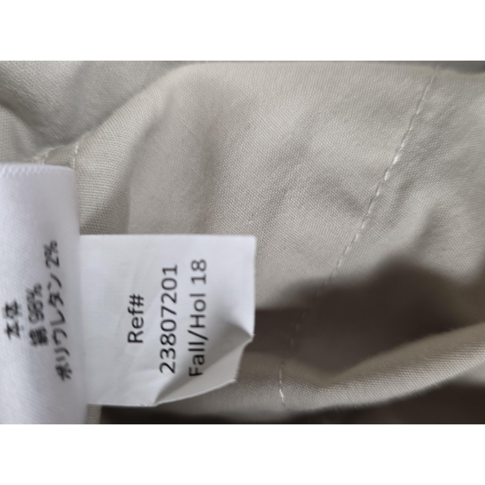 Eddie Bauer Pants Womens 8 Khaki Chino Straight Leg Stretch Ripstop Hiking - Picture 7 of 15